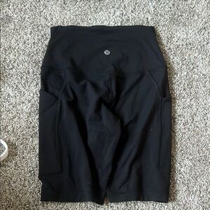lululemon athletica Black Athletic Shorts